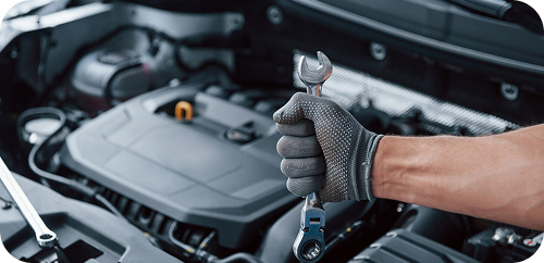 Brake replacement illustration
